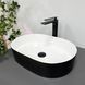 Умывальник (раковина) VBI VERONA 50 BLACK WHITE накладной VBI-011309 фото 3