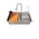Кухонная мойка многофункциональная 75х46 ZH7546-SET-06.SUS304 DECOR со смесителем ZX5682 фото 3