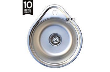 Кухонна мийка Romzha Lacrima Satin RO43513 фото