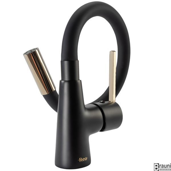 Змішувач для кухні REA ICON BLACK GOLD REA-B5682 фото