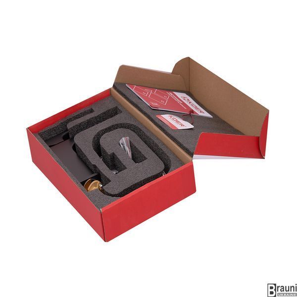 Смеситель для умывальника Koer KB-10009-05 (Цвет черный) (KR3499) KR3499 фото