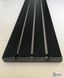Вертикальний дизайнерський радіатор опалення ТМ ARTTIDESIGN Terni 4/1500 чорний матовий 5528 фото 2