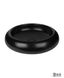 Раковина-чаша Robin 46x46 круглая черная матовая с клапаном 5699 фото 2