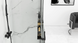 Душова стінка REA AERO BLACK MAT 80 з полицею EVO REA-K7580 + HOM-00652 фото 3