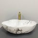 Умивальник (раковина) VBI FALERIA CARRARA GLOSSY накладний VBI-016700 фото 3