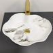 Умивальник (раковина) VBI FALERIA CARRARA GLOSSY накладний VBI-016700 фото 2