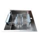 Кухонная мойка Arta U-490 нержавейка 54*48 с корзиной для посуды RO43437 фото 4