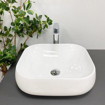 Умывальник (раковина) VBI TRICASE WHITE накладной VBI-015800 фото