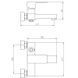 Смеситель для ванны Mixxus Trinity 009 (Euro) (MI6271) MI6271 фото 3