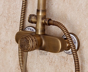 Продаж бронзових душових кранів в інтернет магазині Брауні